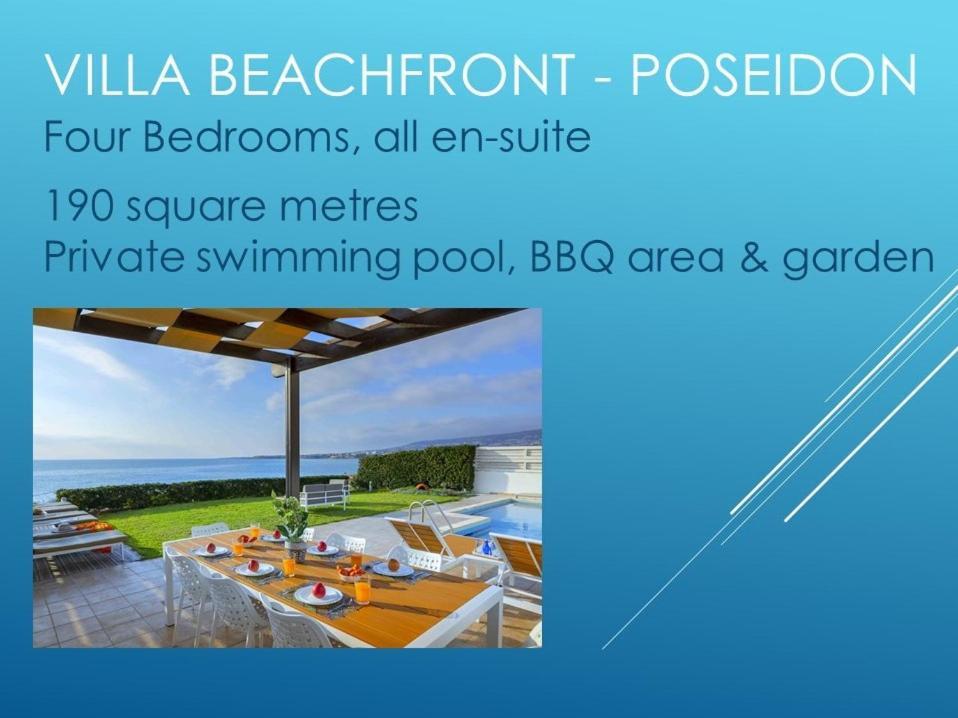 Blue Coral Beach Villas Three Exclusive Villas - Poseidon - Nautilus - Oceanos - And - Baby Coral Bungalow Coral Bay Zewnętrze zdjęcie